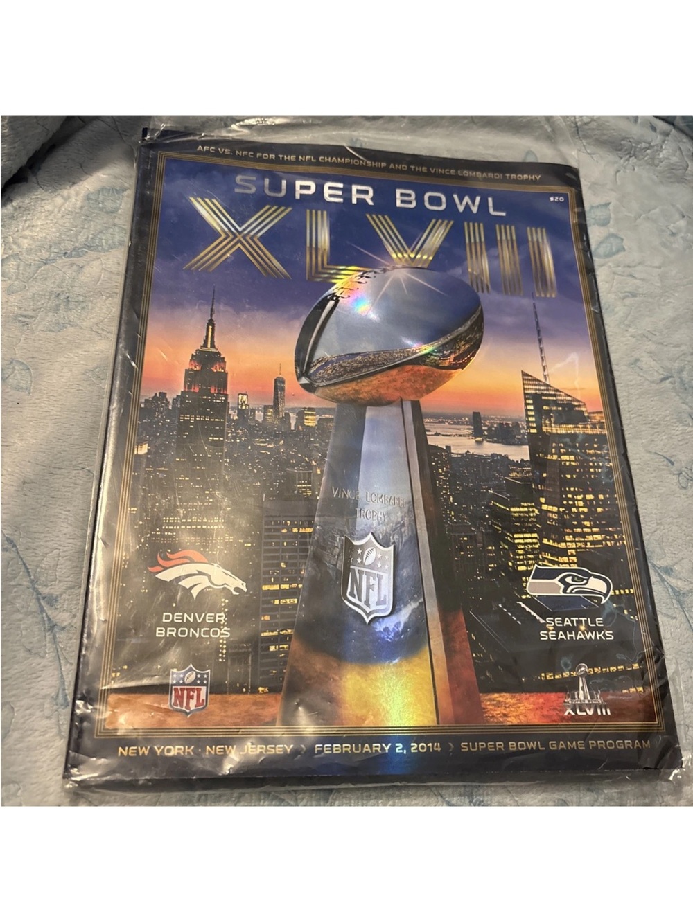 Super Bowl 48 Official Game Program
